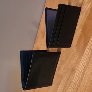 SWISSGEAR Genuine Leather Men's Black Bifold Wallet With Removable ID Flap